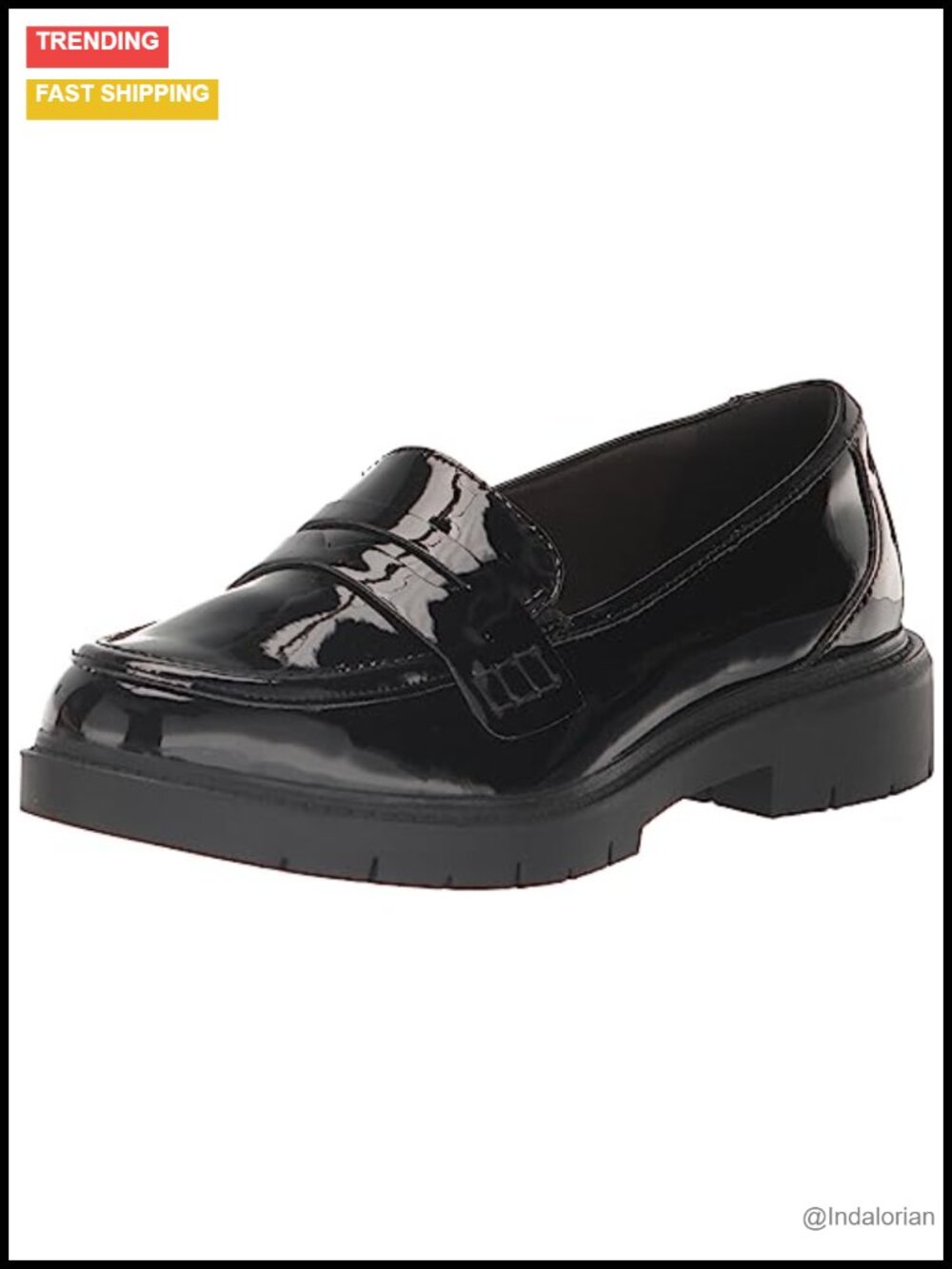 Westlynn Ayla Loafers Faux Leather Slip-On Flat Shoes